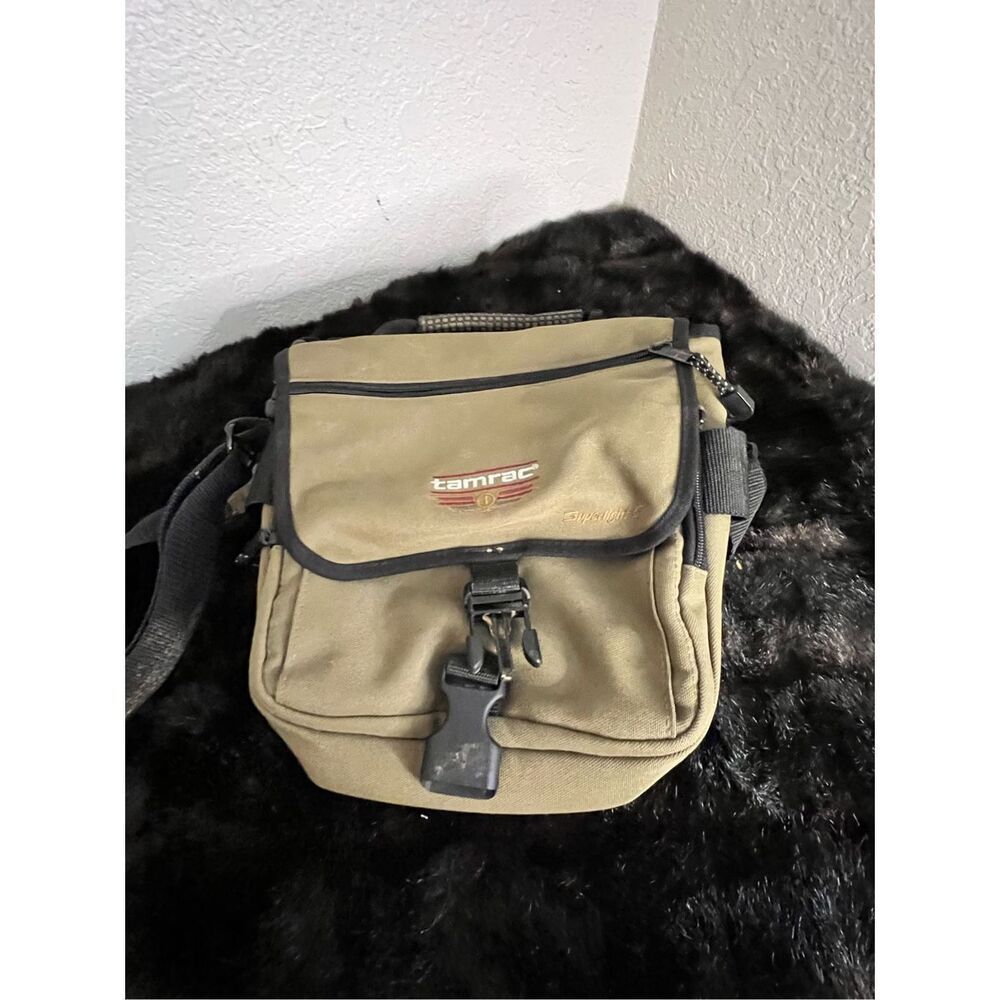 Tamrac Superlight 5 Carry Shoulder Bags 5405 Tan Black Trim 10" x 12"x 6